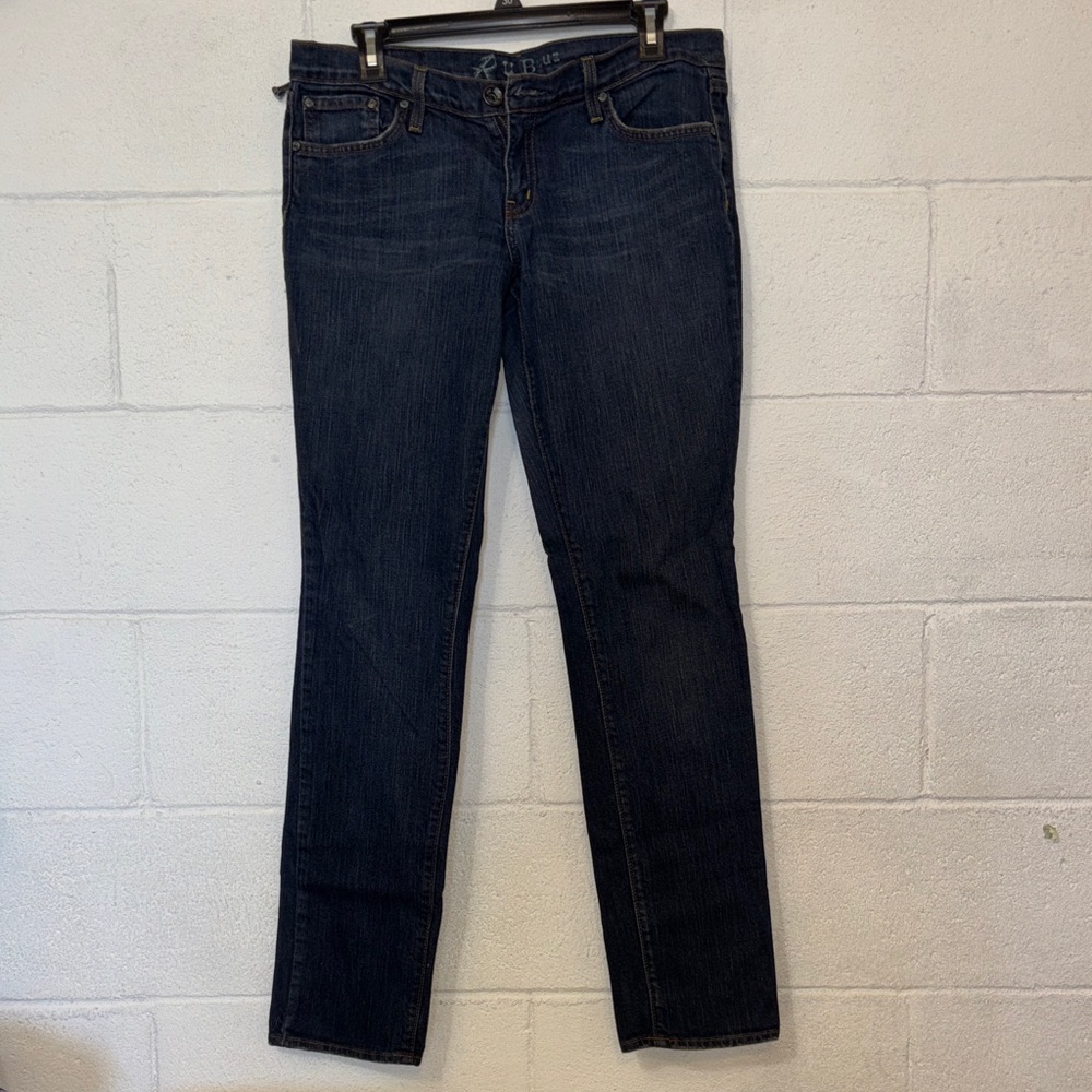 R U Blue Dark Wash Women's Jeans - Classic Slim Fit